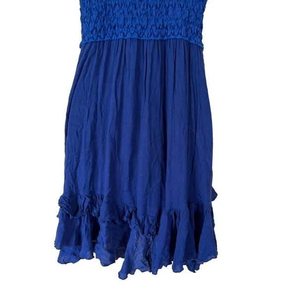 Free People lace Blue Adella Slip Dress - Picture 12 of 14